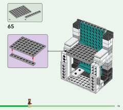 LEGO 21245 instructions page 73 – build guide