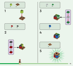 LEGO 21245 instructions page 75 – build guide