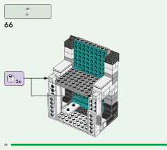 LEGO 21245 instructions page 76 – build guide