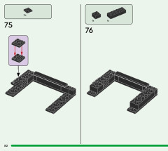 LEGO 21245 instructions page 82 – build guide