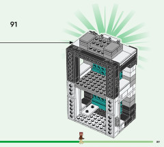 LEGO 21245 instructions page 89 – build guide