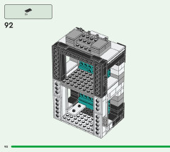 LEGO 21245 instructions page 90 – build guide