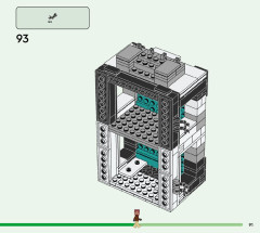 LEGO 21245 instructions page 91 – build guide