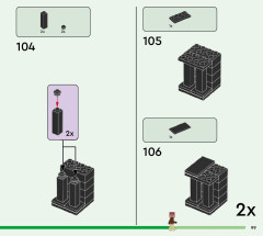 LEGO 21245 instructions page 99 – build guide