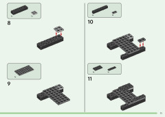 LEGO 21246 instructions page 11 – build guide
