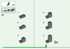 LEGO 21246 instructions page 42 – build guide