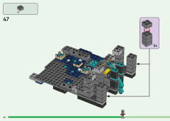 LEGO 21246 instructions page 46 – build guide