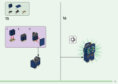 LEGO 21246 instructions page 61 – build guide