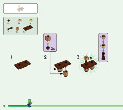 LEGO 21247 instructions page 10 – build guide