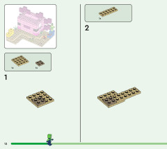LEGO 21247 instructions page 12 – build guide