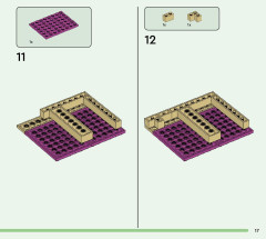 LEGO 21247 instructions page 17 – build guide