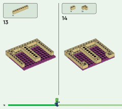 LEGO 21247 instructions page 18 – build guide