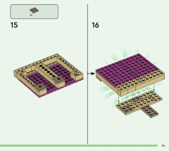 LEGO 21247 instructions page 19 – build guide