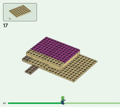 LEGO 21247 instructions page 20 – build guide