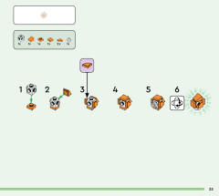 LEGO 21247 instructions page 33 – build guide