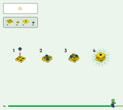 LEGO 21247 instructions page 34 – build guide