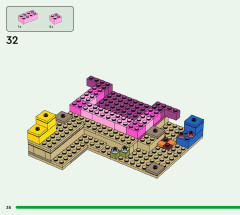 LEGO 21247 instructions page 38 – build guide