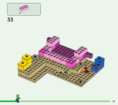 LEGO 21247 instructions page 39 – build guide