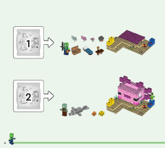 LEGO 21247 instructions page 4 – build guide