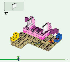 LEGO 21247 instructions page 43 – build guide