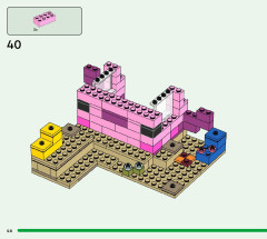 LEGO 21247 instructions page 46 – build guide