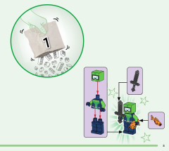 LEGO 21247 instructions page 5 – build guide