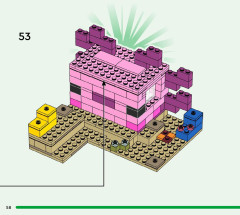 LEGO 21247 instructions page 58 – build guide