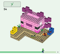 LEGO 21247 instructions page 59 – build guide