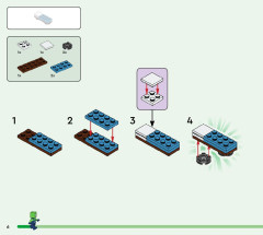 LEGO 21247 instructions page 6 – build guide