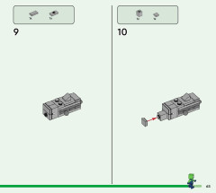 LEGO 21247 instructions page 65 – build guide