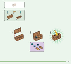 LEGO 21247 instructions page 9 – build guide
