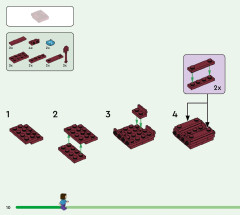 LEGO 21248 instructions page 10 – build guide