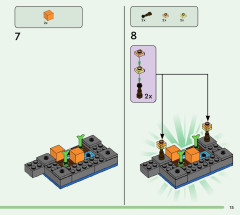 LEGO 21248 instructions page 15 – build guide