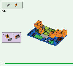 LEGO 21248 instructions page 36 – build guide