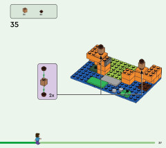 LEGO 21248 instructions page 37 – build guide