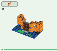 LEGO 21248 instructions page 44 – build guide