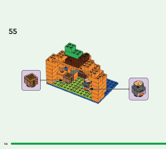 LEGO 21248 instructions page 56 – build guide