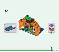 LEGO 21248 instructions page 57 – build guide