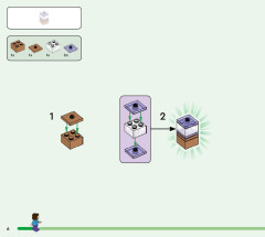 LEGO 21248 instructions page 6 – build guide