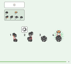 LEGO 21248 instructions page 9 – build guide