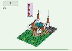 LEGO 21249 instructions page 17 – build guide