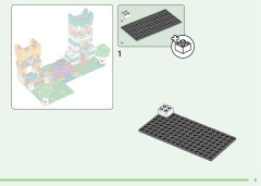 LEGO 21249 instructions page 3 – build guide