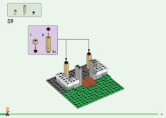 LEGO 21249 instructions page 41 – build guide
