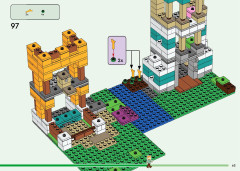 LEGO 21249 instructions page 65 – build guide