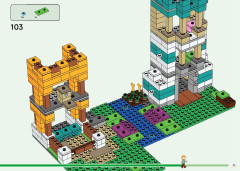 LEGO 21249 instructions page 71 – build guide