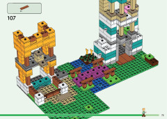 LEGO 21249 instructions page 75 – build guide