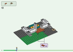 LEGO 21249 instructions page 12 – build guide
