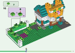 LEGO 21249 instructions page 71 – build guide