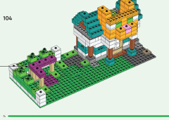 LEGO 21249 instructions page 74 – build guide