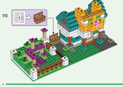 LEGO 21249 instructions page 84 – build guide